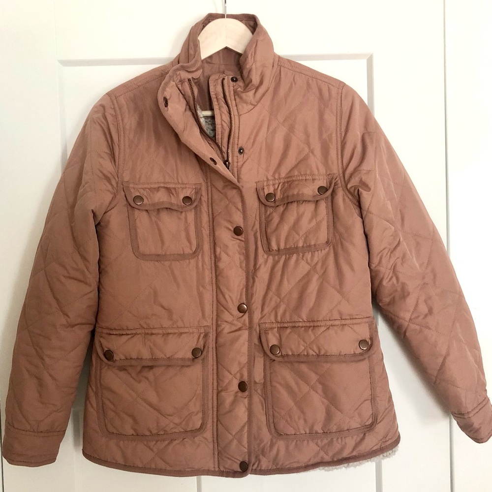 THREAD & SUPPLY Fleece Lined Quilted Jacket ❄️